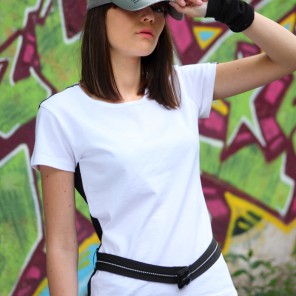 Hip Hop Head  with black belt