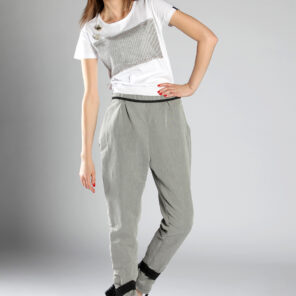 Techno time •  trousers in gray