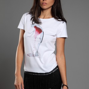 t-shirts “Friction Code meets Hedonista Records” project