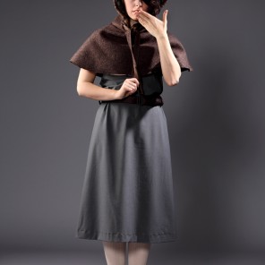 Fairy tale • Hood in brown color