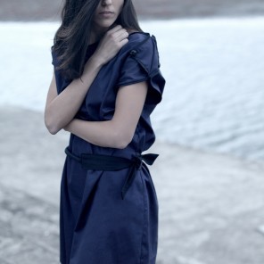 Dress sterile blue