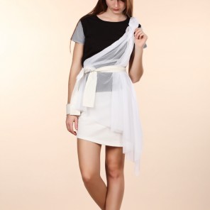 White dress