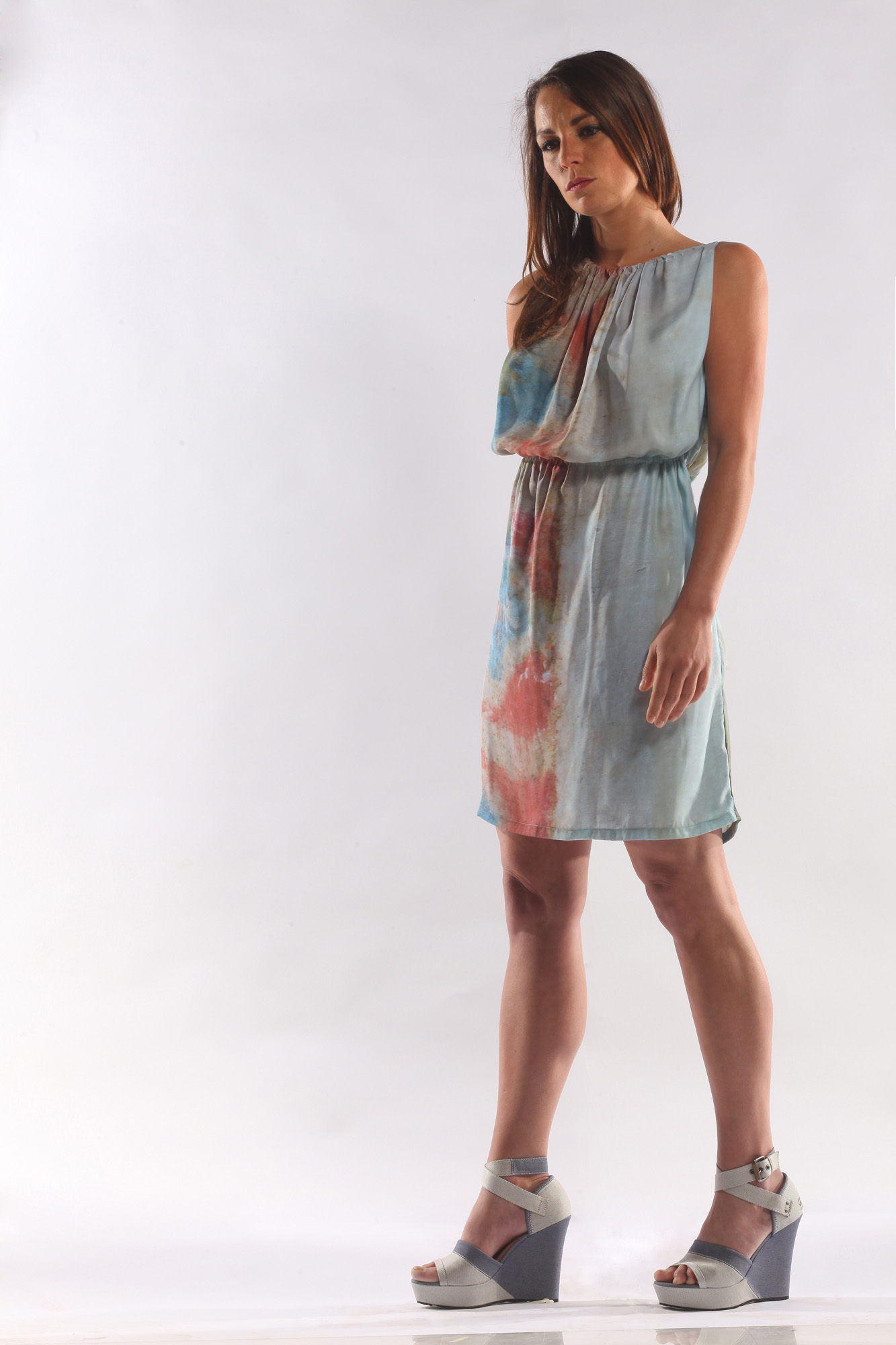 BLUE PRINT DRESS BLUE PRINT DRESS